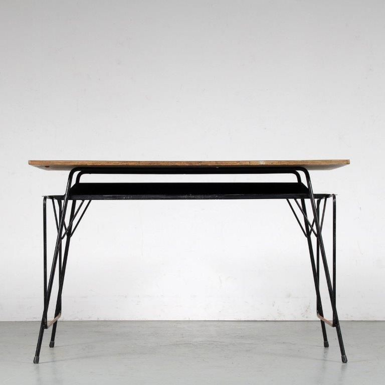 Willy Van Der Meeren Teacher’s Desk For Tubax, Belgium 1950 photo 1317.0