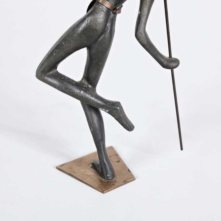 1930s Hagenauer Style Bronze Sculpture From Austria photo vintage