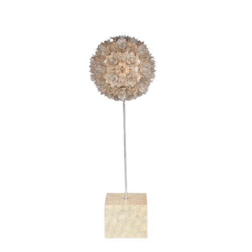 photo vintage 1960s “Mother Of Pearl” Floor Lamp By Rausch, Germany 1960