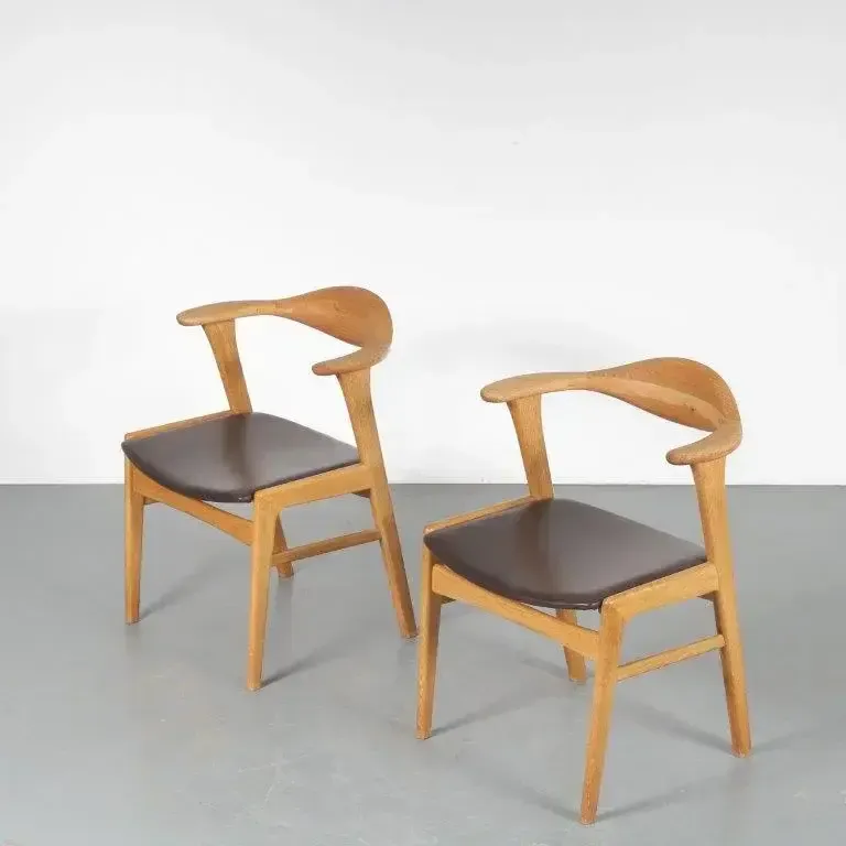 Dining / Side Chair By Erik Kirkegaard For Hong Stolefabrik, Denmark 1950 photo Furniture
