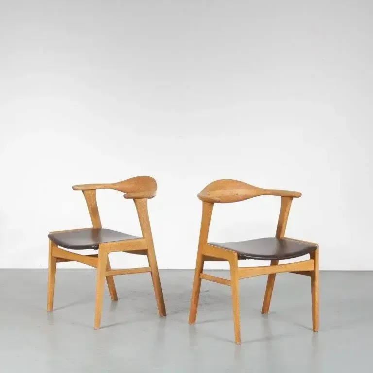 photo furniture Dining / Side Chair By Erik Kirkegaard For Hong Stolefabrik, Denmark 1950