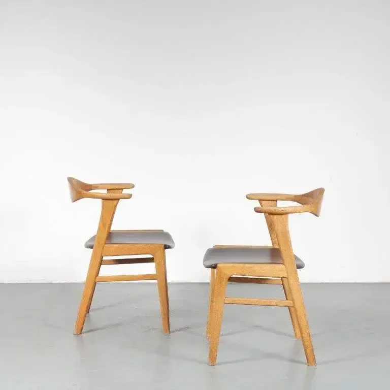 Furniture Dining / Side Chair By Erik Kirkegaard For Hong Stolefabrik, Denmark 1950 photo