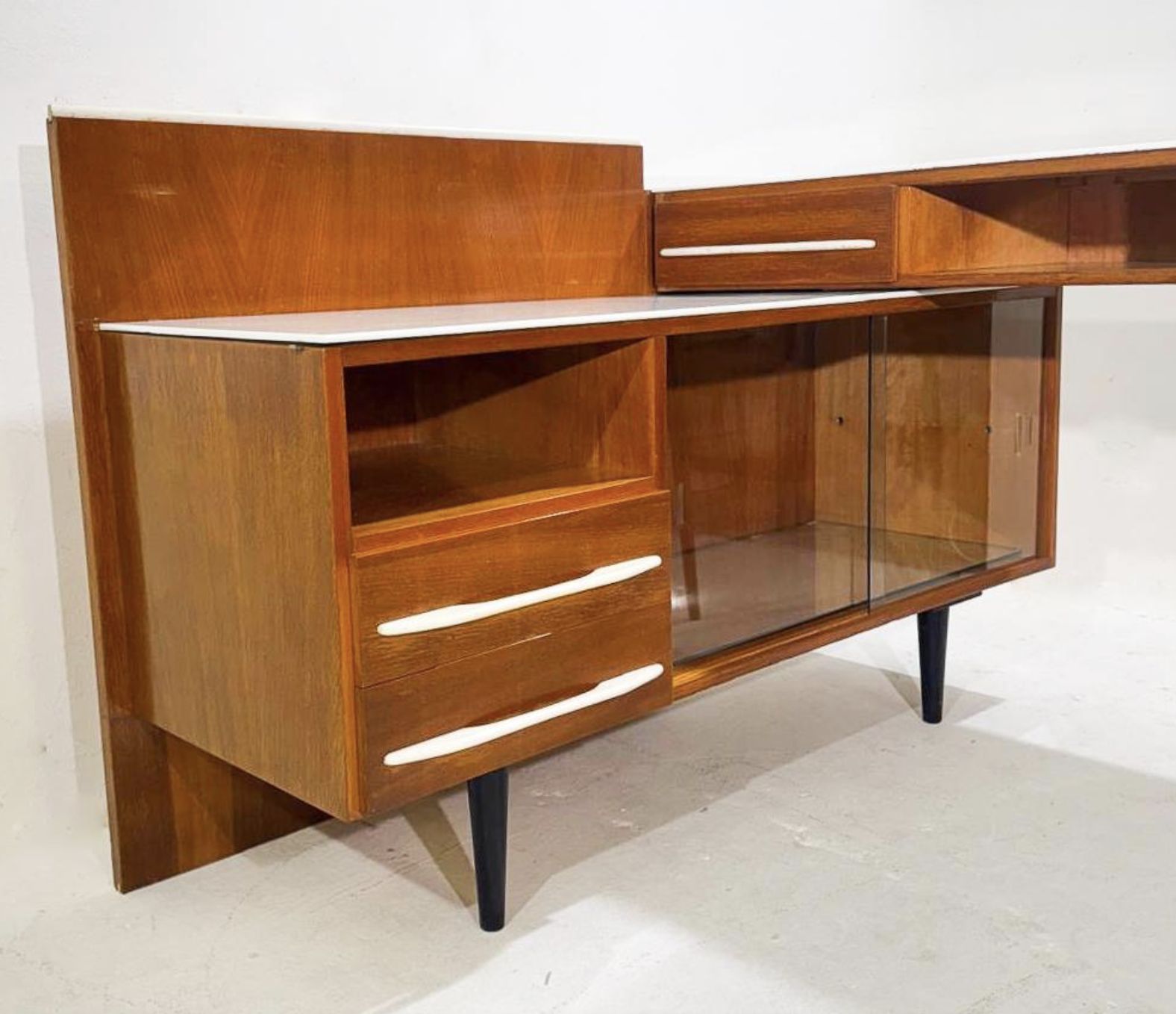 Mid Century Modern Desk For Up Zavody, Czech Republic, 1960s photo for sale