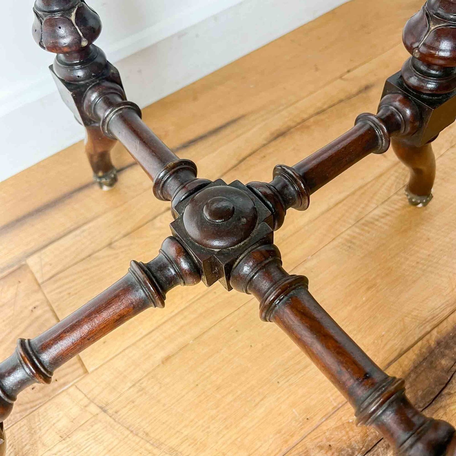 photo buy Antique Pietra Dura Occasional Table
