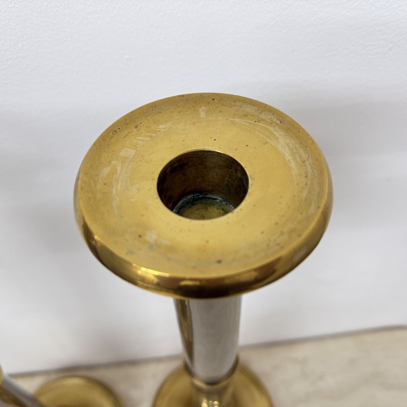Set Of 2 Large Gunther Lambert Design Candle Stick , 1970s photo 465.0