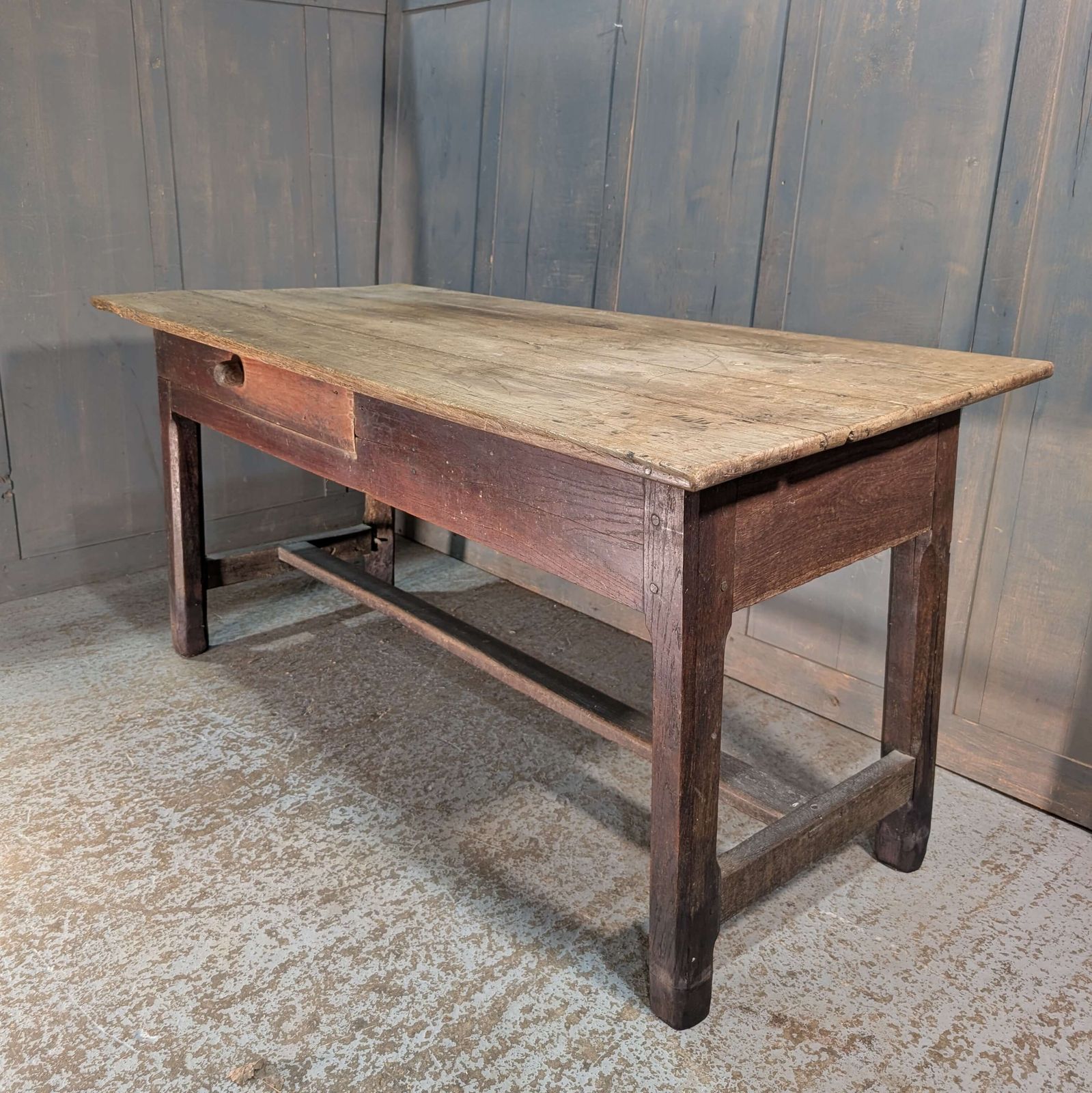 Antique 19th Century Oak French ‘Bread’ Table