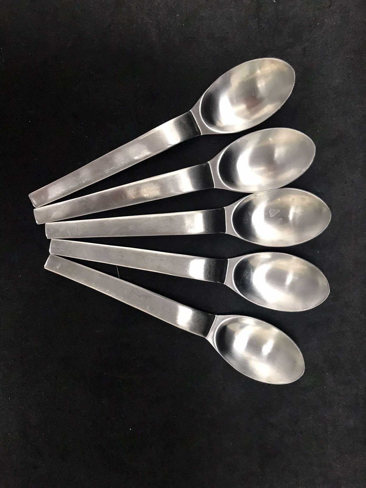 photo furniture Modernist Flatware Spare Small Spoons Set 5 Carl Auböck Design For Morinox And Amboss 50s Post Modern Lunik 2060 Modern Austrian Design