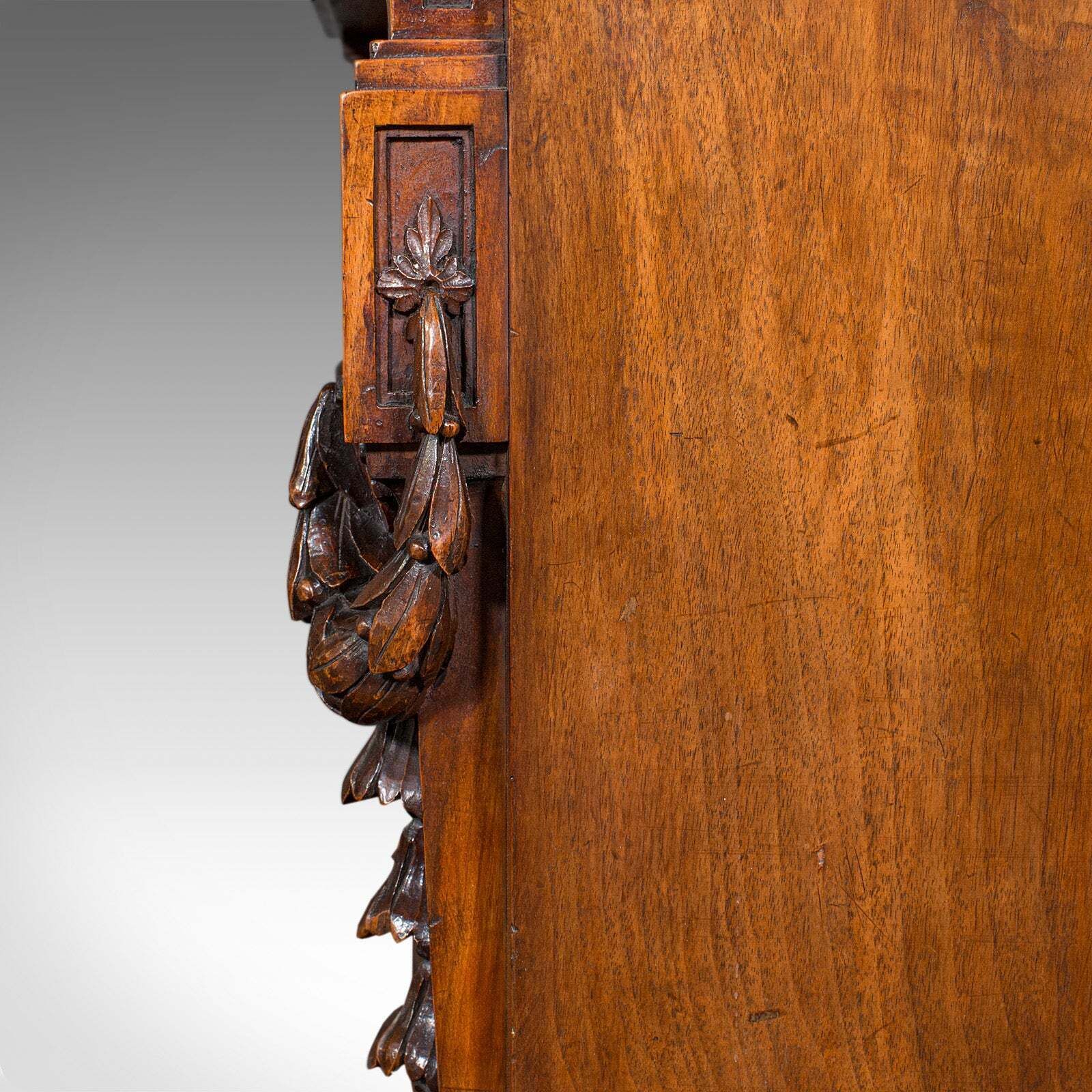 photo for sale Antique Drawing Room Cabinet, French, Walnut, Buffet, Neoclassical, Victorian