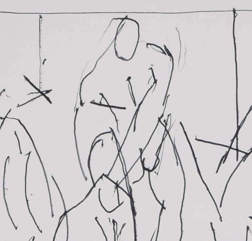 Male Nudes II, Sketch By Keith Vaughan photo for sale