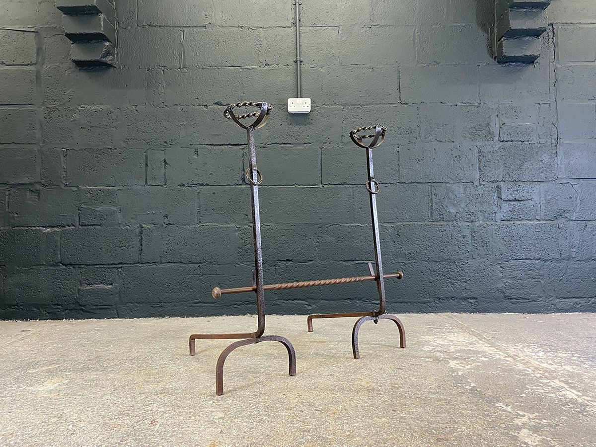 French Fire Dogs Or Andirons photo Home Fixtures