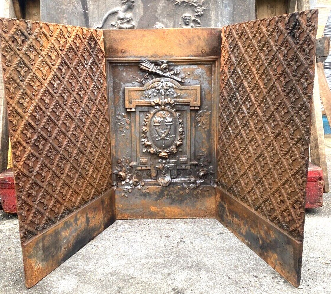 19th Century Cast Iron Fireplace Interior photo 586.3255