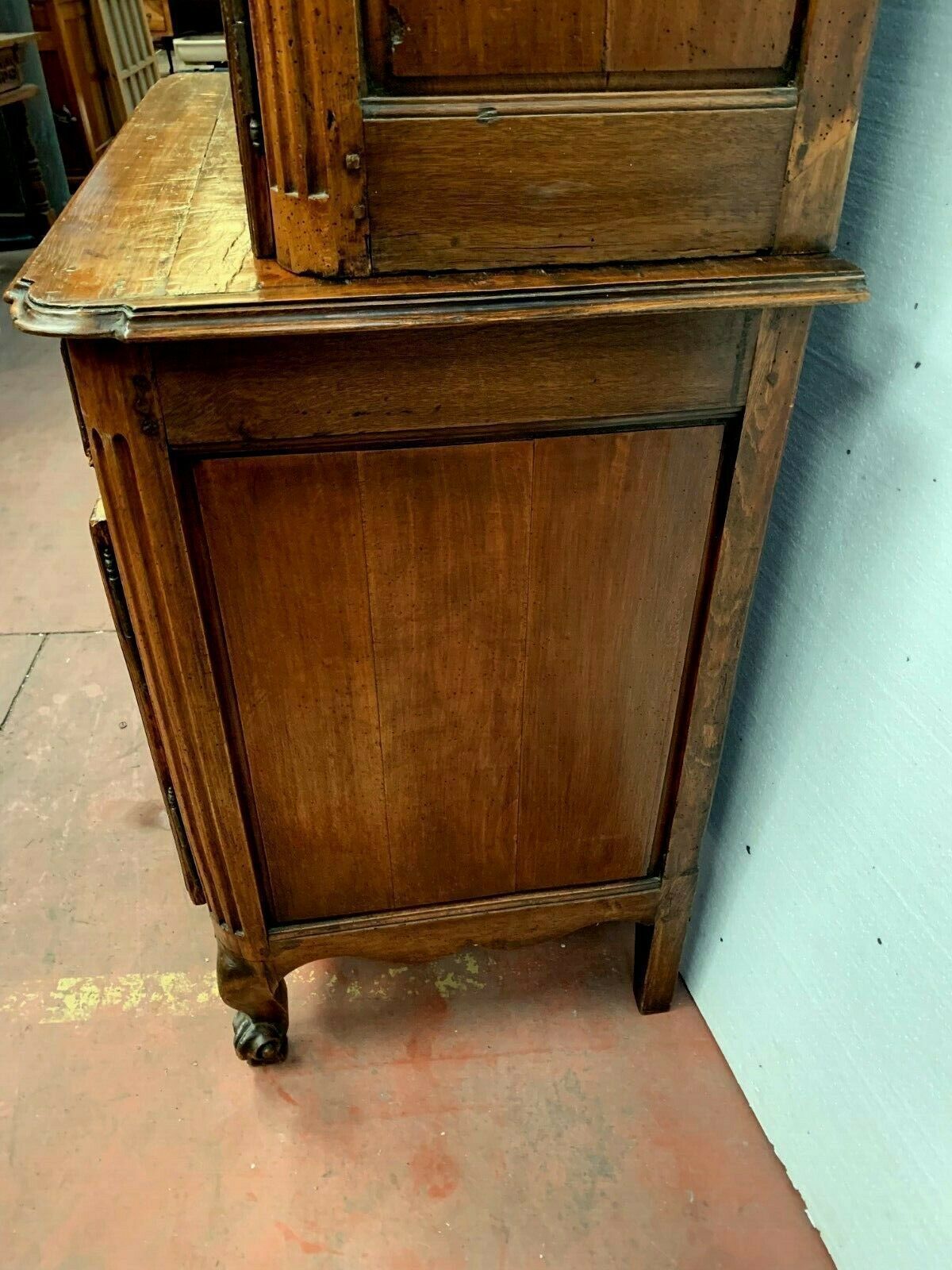 Buffet 2 Louis XV Bodies In Walnut / 18th Century Furniture / Antique XVIII Furniture photo 2643.75