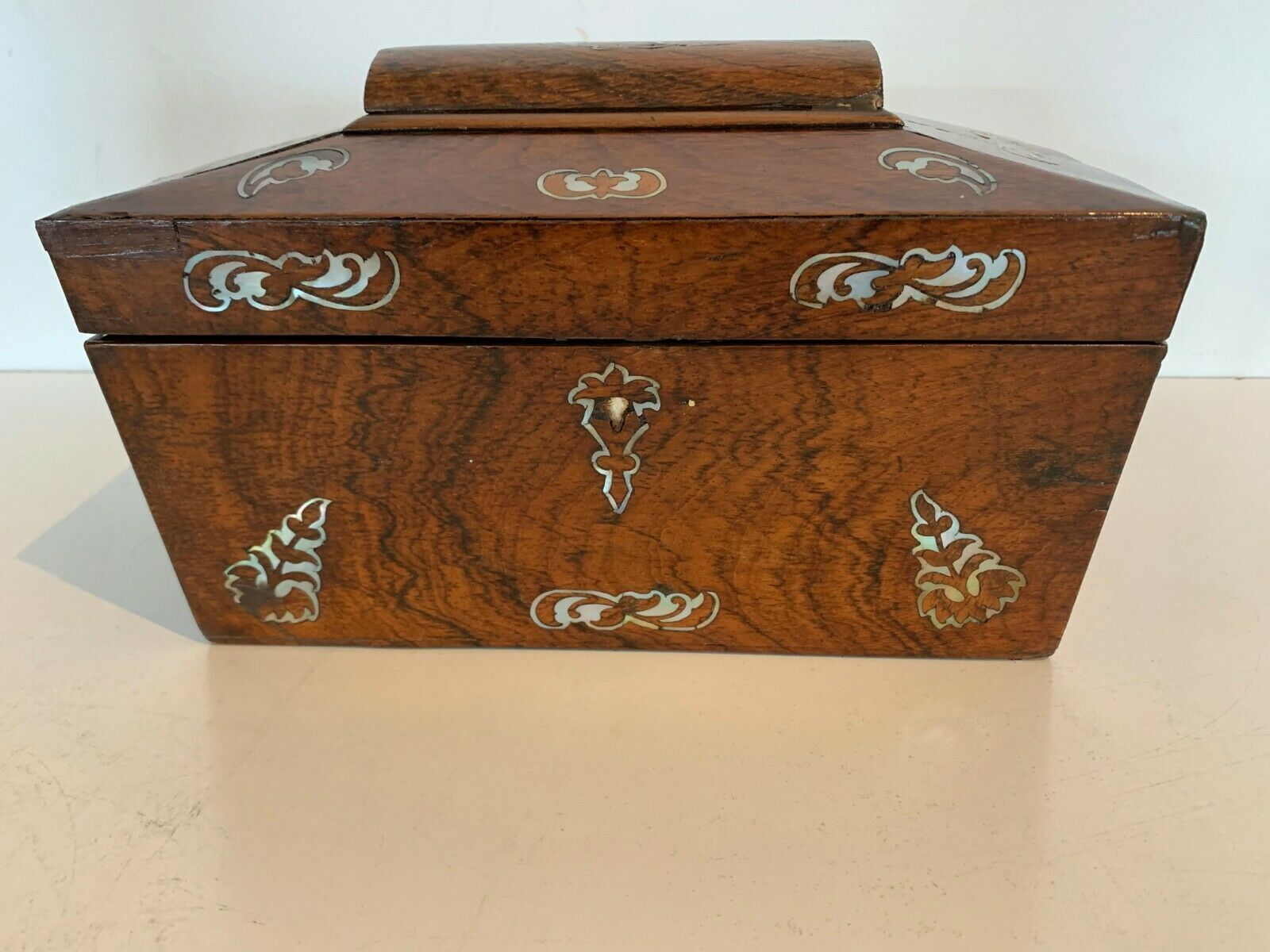 Rosewood Box With Boulle Napoléon III Mother Of Pearl Inlay photo furniture