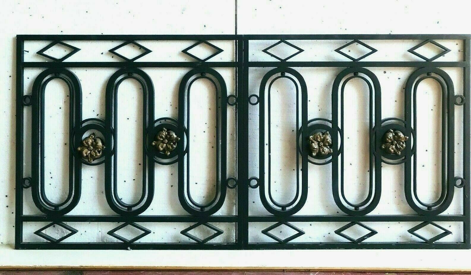 Guard Rail 20th Century Cast Iron Protection Grid