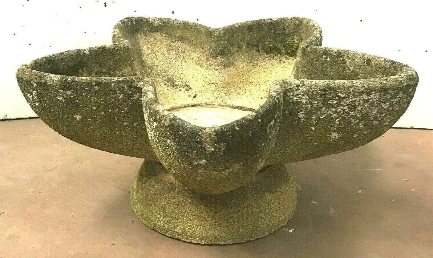 20th Century Reconstituted Concrete Outdoor Planter