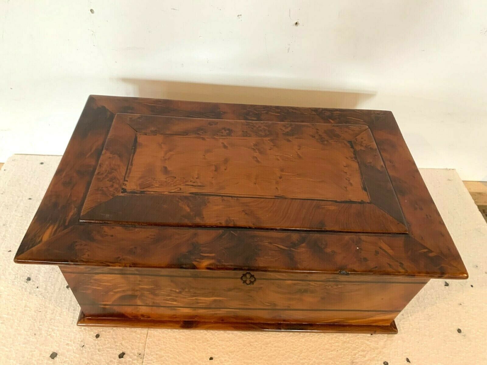 Twentieth Century Interior Thuja Burl Jewelry Box photo buy