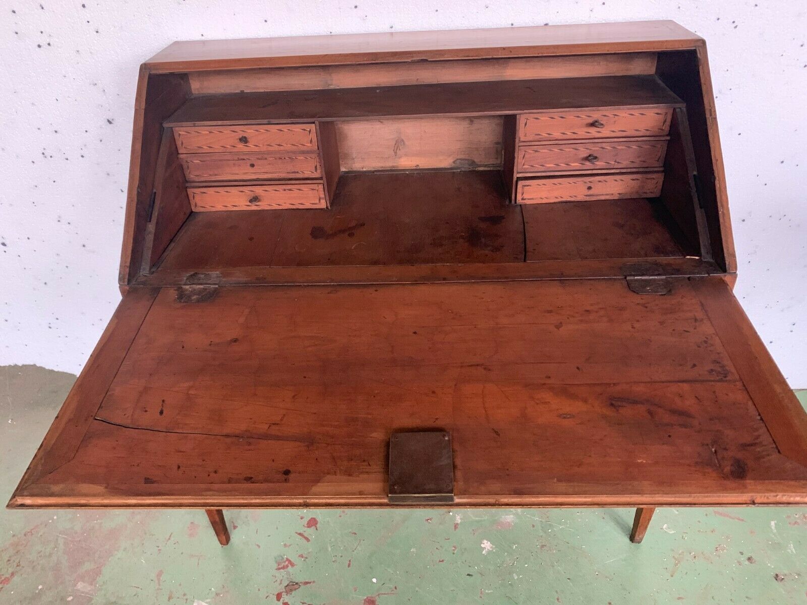 photo furniture Louis XVI Style Cherry Wood Slope Desk XIX