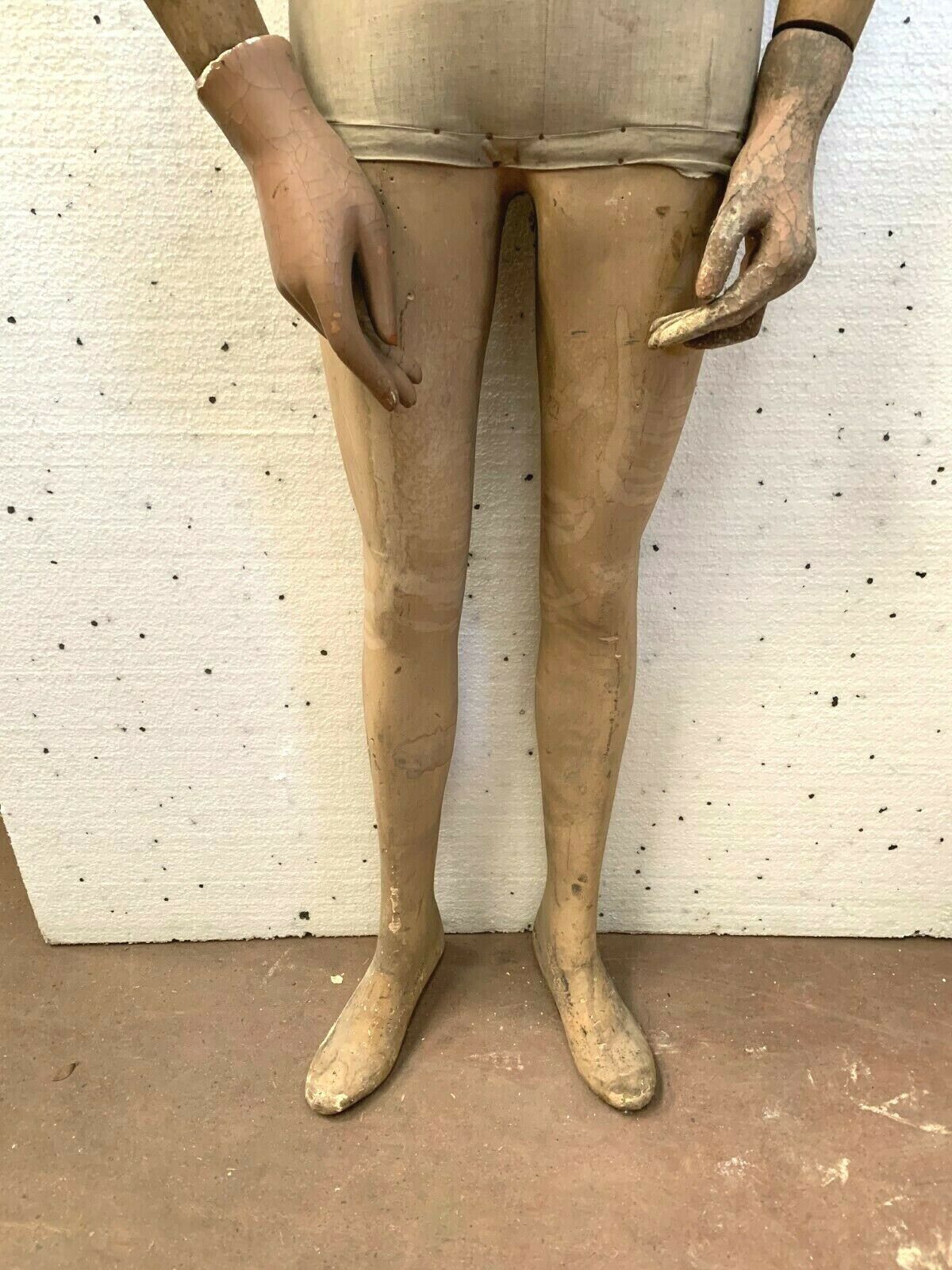 Translation Results Mannequin With Articulated Arm In Wood Maison P  Imans In Paris XX Century photo furniture