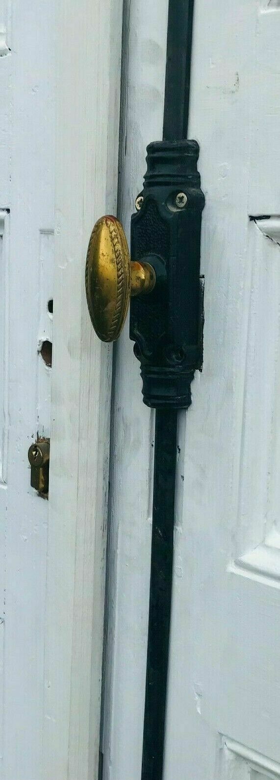 19th Century Patinated Fir Double Passage Doors photo vinterior