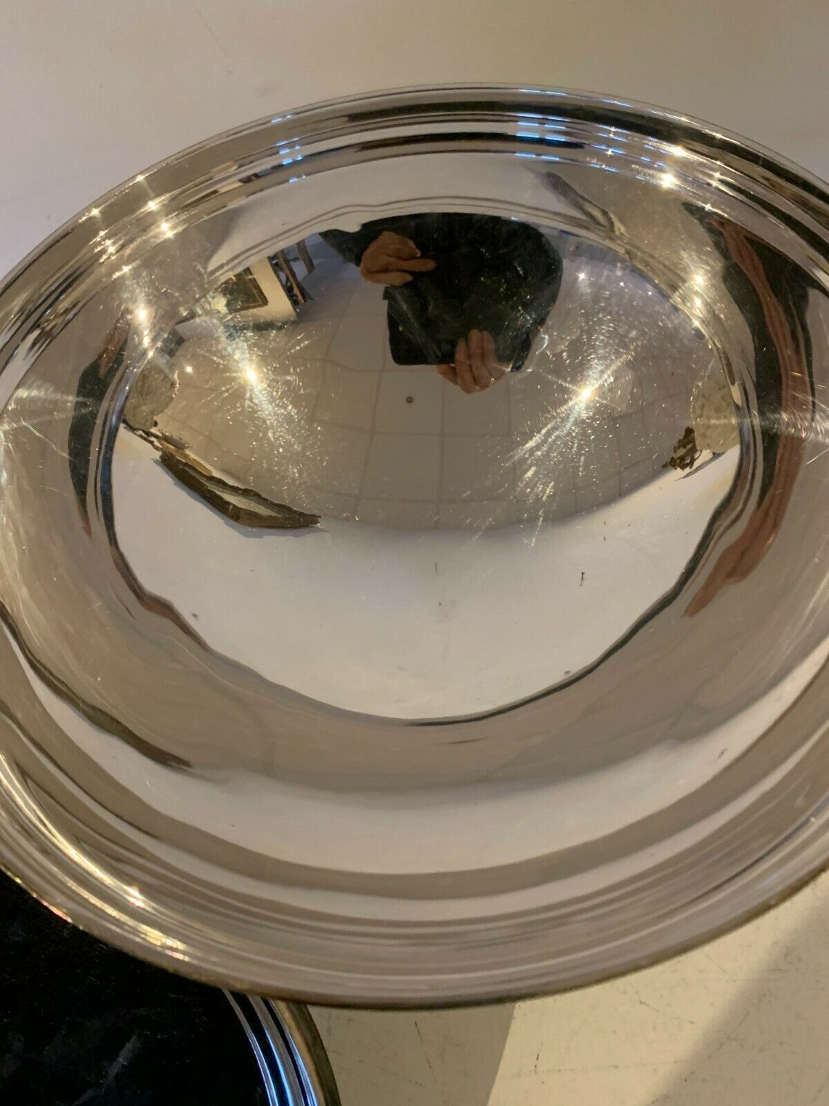Empire Style Covered Vegetable Dish In Silver Metal Goldsmith Plasait XX Century photo vinterior