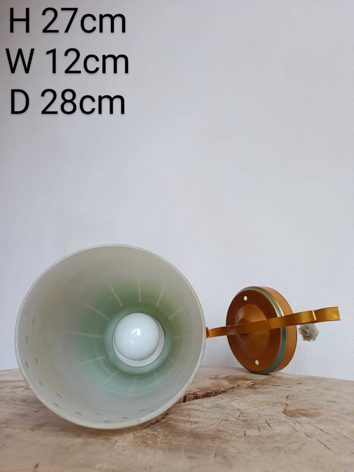 1940s Art Deco Wall Lamp With Green Frosted Glass Shade – Unique, Elegant, Romantic Lighting photo buy