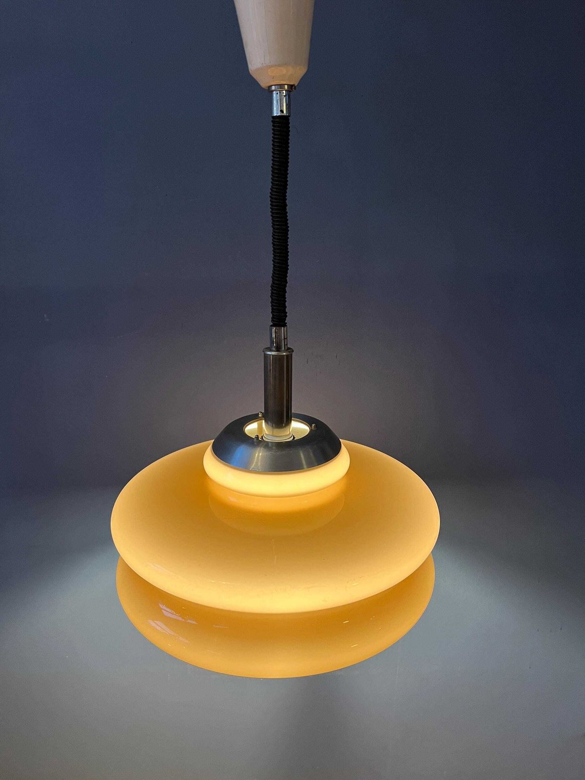 Acrylic Vintage Herda Space Age Pendant Lamp photo Lighting