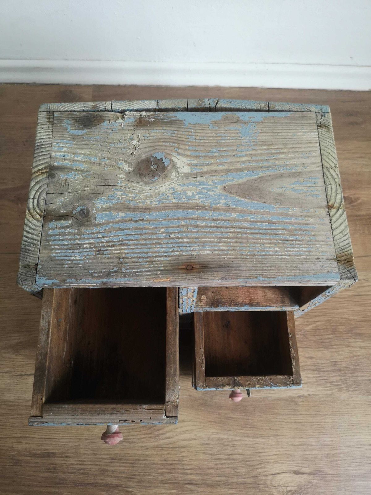 Folk Apothecary Cabinet Small. Jewelry Box Mini Chest Of Drawers Herb Cupboard, Original, Trinket, Hand Made, Primitive 100 Yrs Old photo Furniture