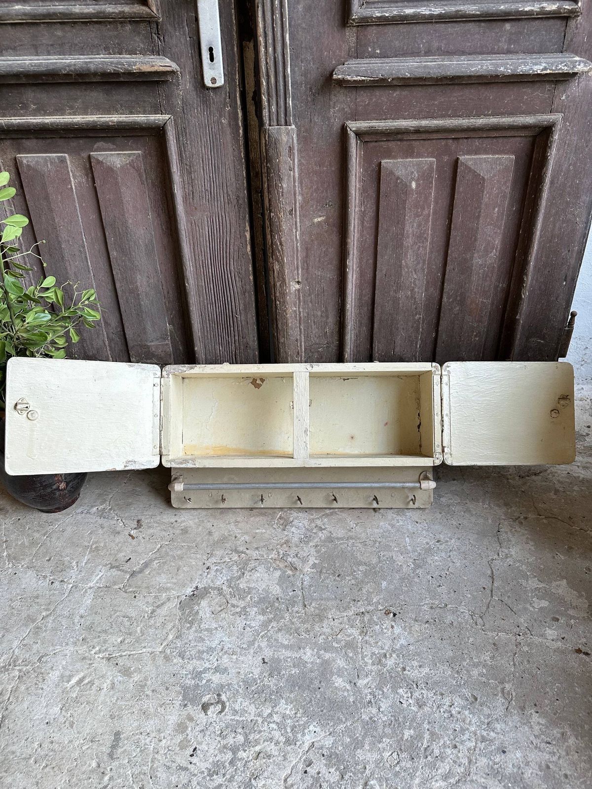 Cute Shabby Apothecary Bathroom Medical Cabinet Small Jewelry Box Mini Chest Herb Cupboard Tea Up Cycle Organize Trinket Hand Made Primitive photo furniture