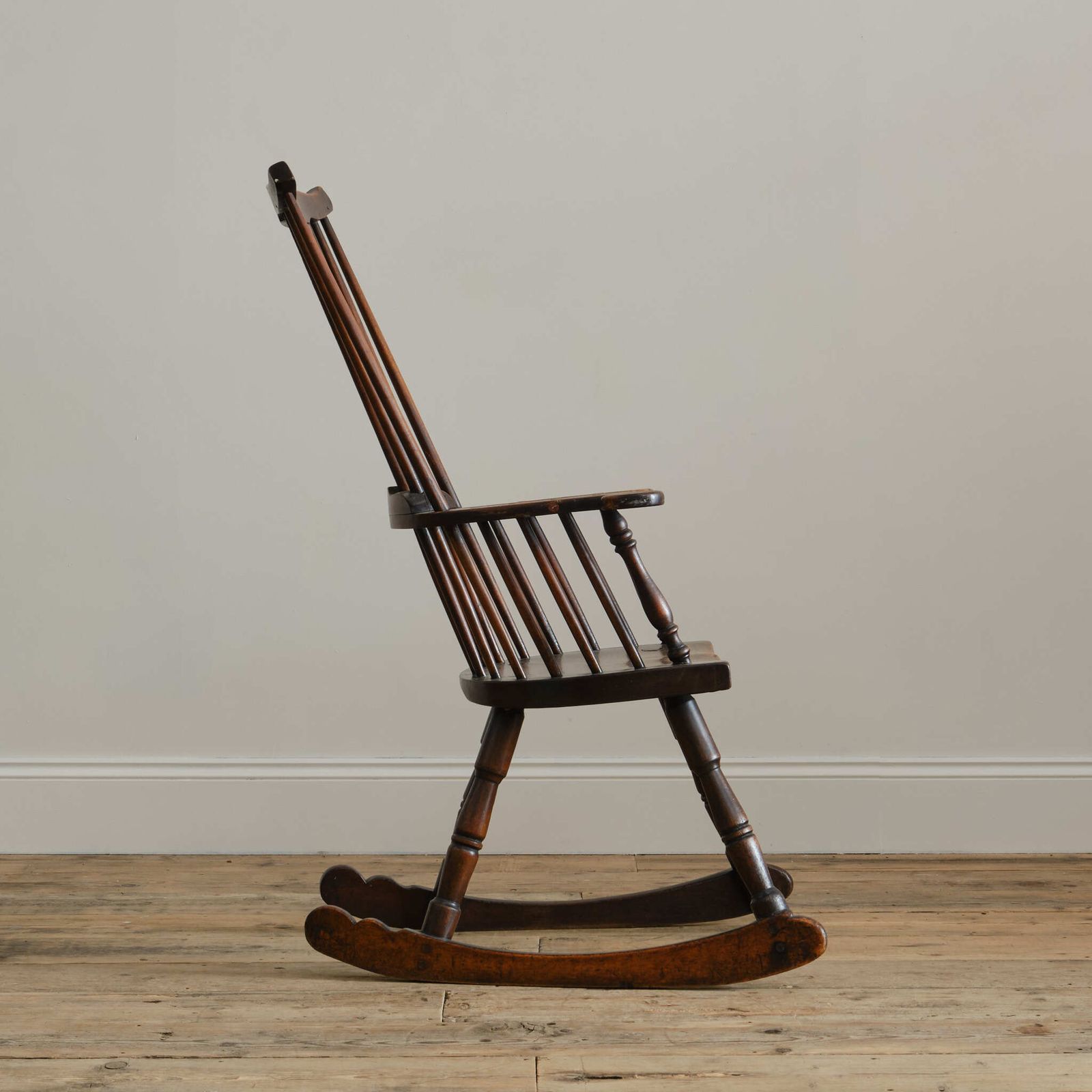 Late 18th Century Thames Valley Rocking Windsor Chair photo Furniture