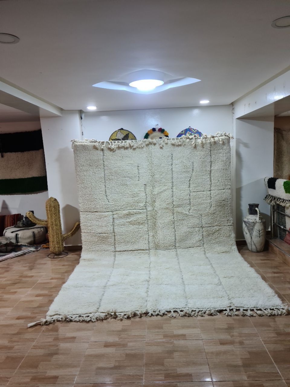 Authentic Handmade Beni Ourain Rug – Luxurious Berber Elegance 300x200 Cm photo furniture
