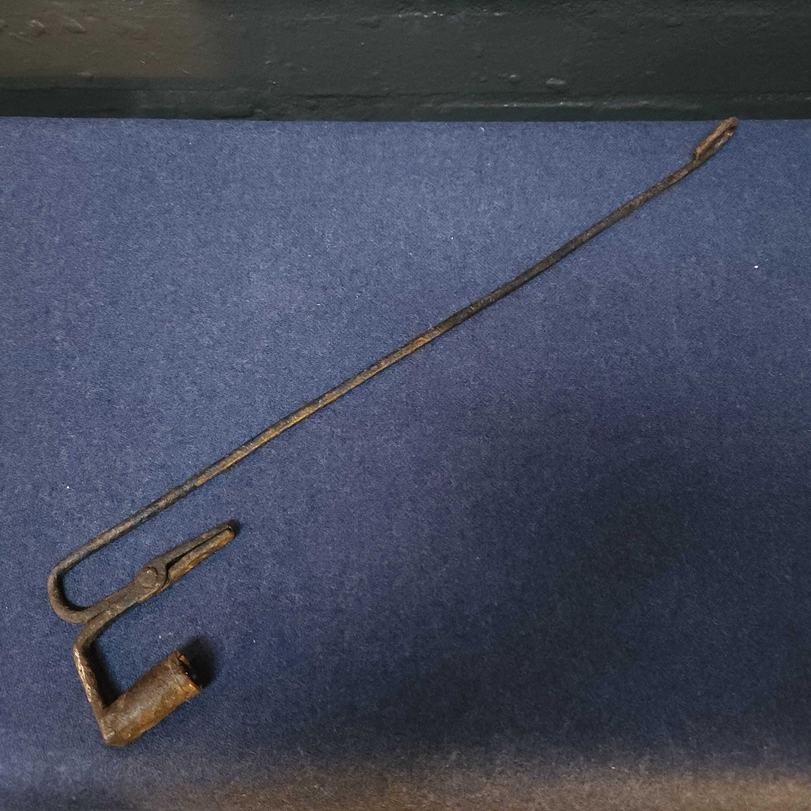 Welsh Hanging Rushlight And Candle Holder, Circa Late 18th Century photo buy
