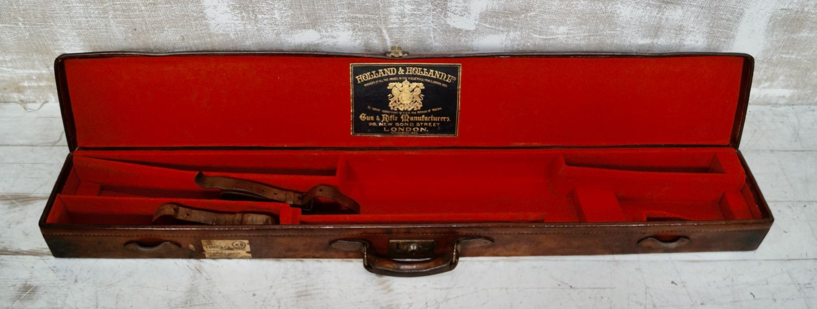 1295.0 Edwardian Holland & Holland Shotgun Case photo