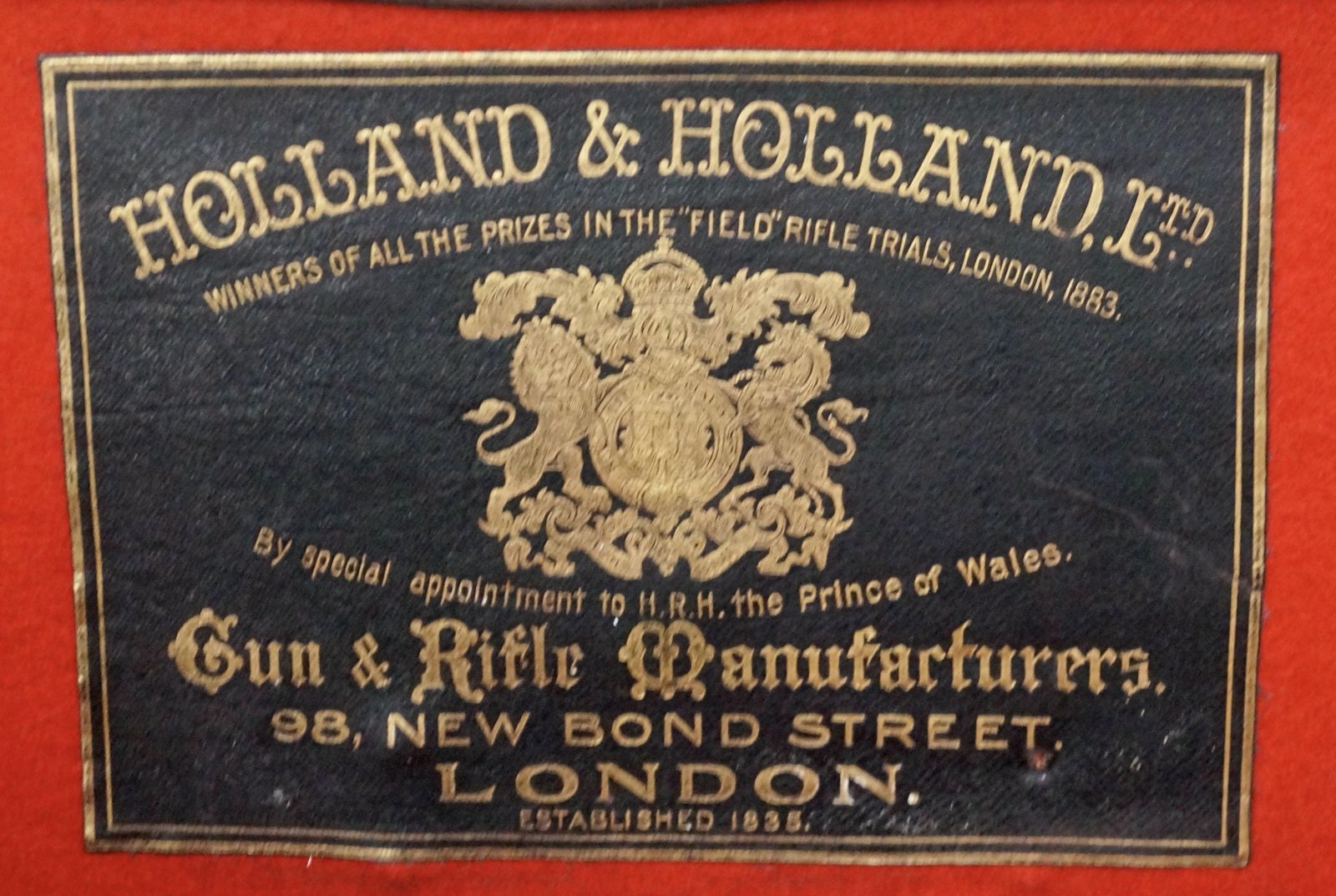 Edwardian Holland & Holland Shotgun Case photo buy