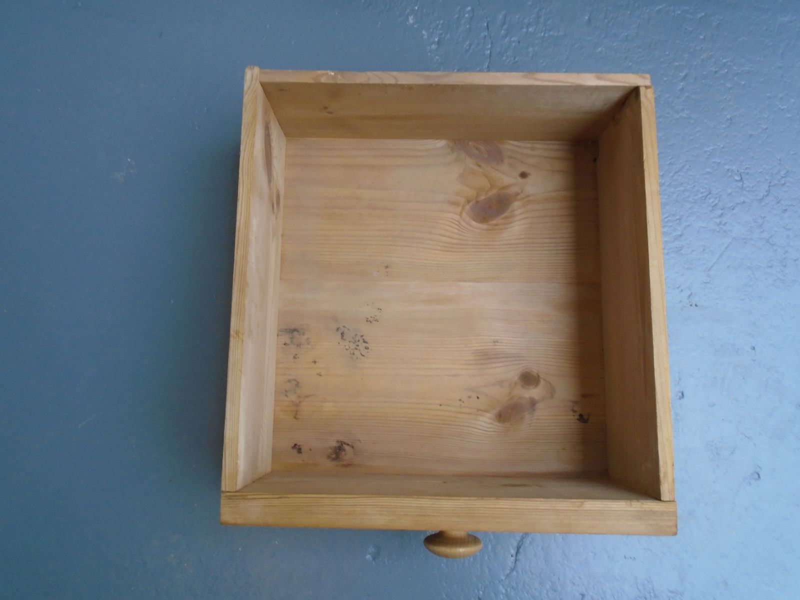 photo for sale A Narrow Panelled Victorian Pine Waxed 5 Drawer Chest Of Drawers
