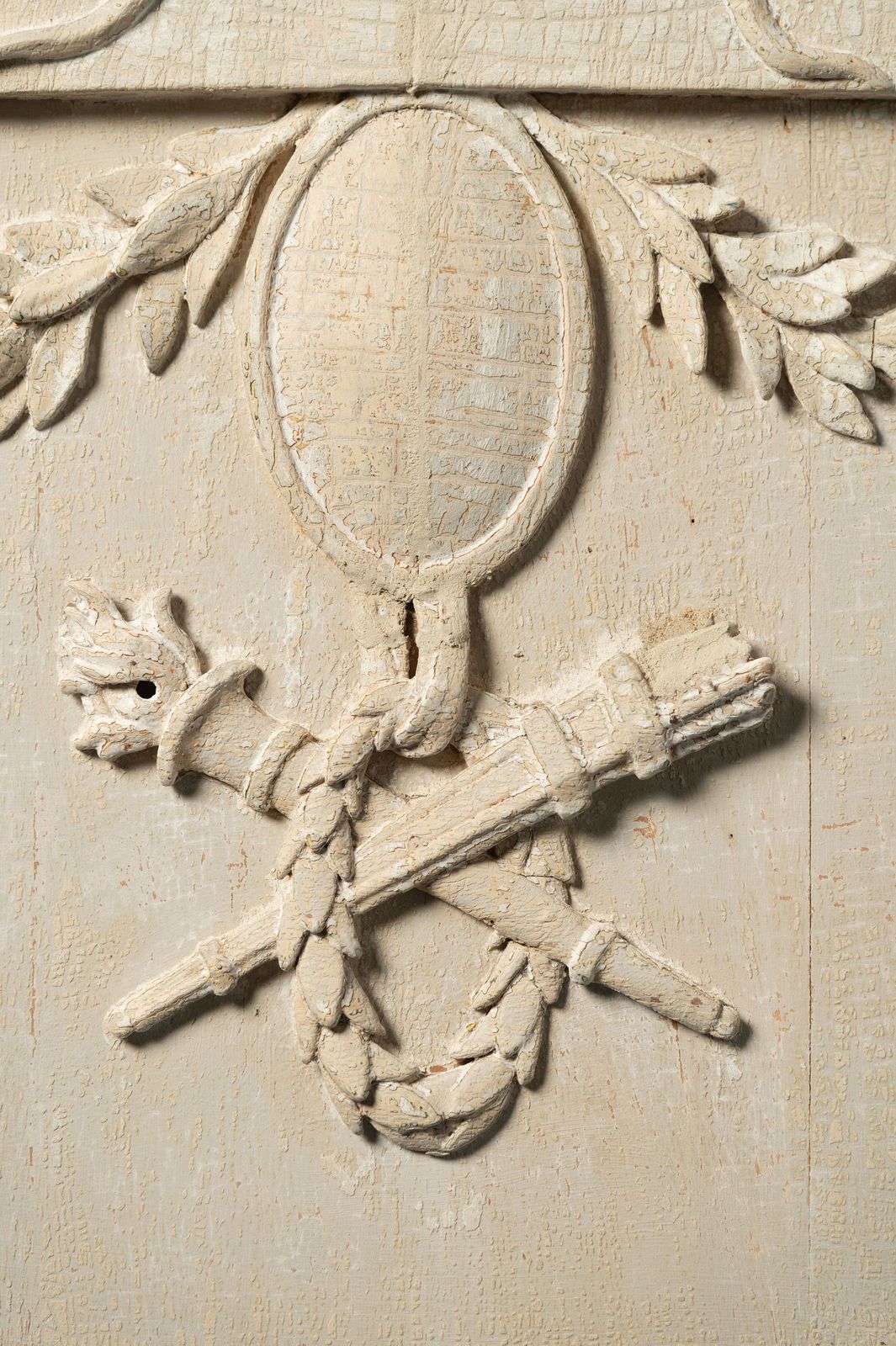 Antique Wooden Panel, 18th Century And Earlier photo for sale