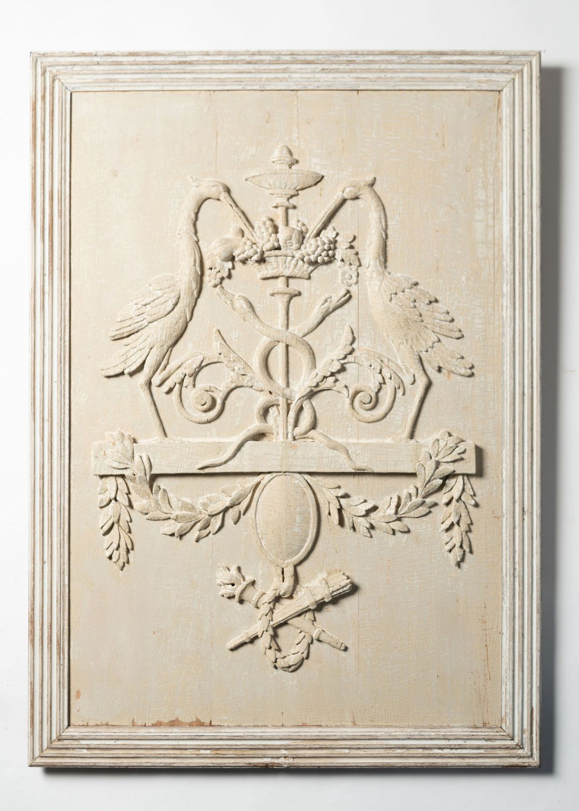 Antique Wooden Panel, 18th Century And Earlier photo vinterior