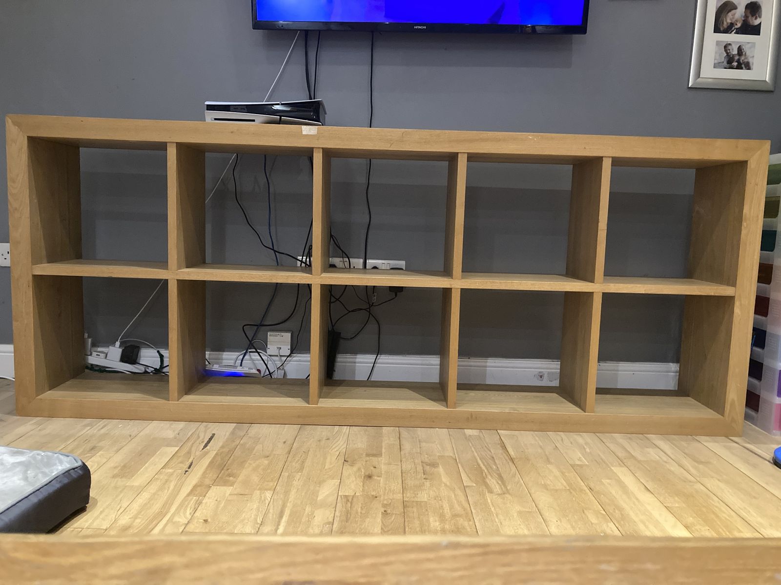 Solid Oak Cube Unit 223x90