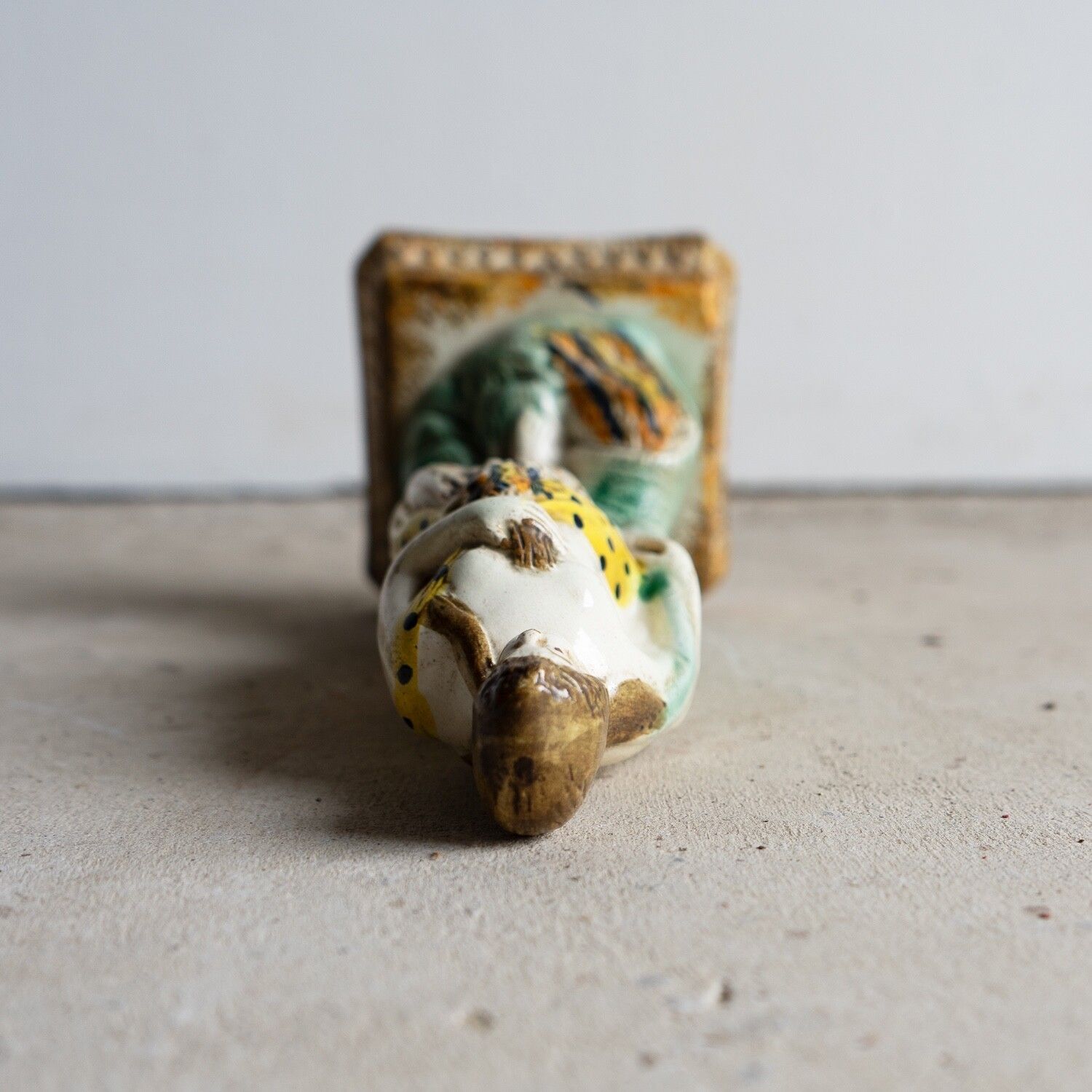 photo furniture Antique Georgian Prattware Pottery Figure, Flora The Goddess Of Spring, C. 1800