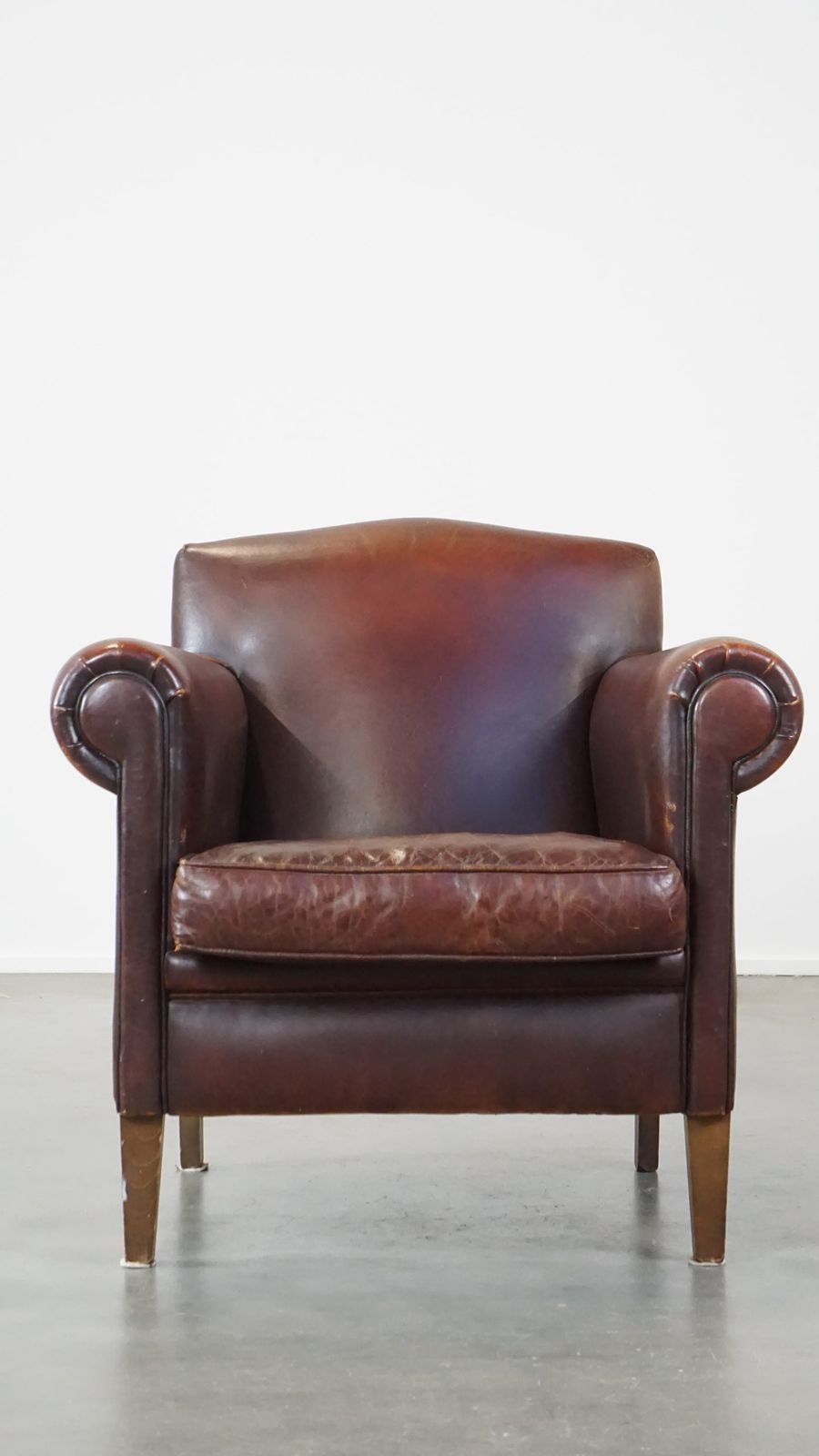Sleekly Finished Armchair Made Of Sheepskin photo furniture