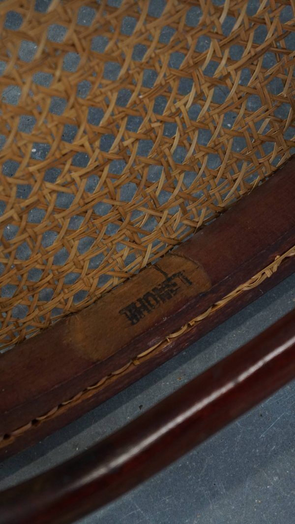 photo buy Original Vintage Thonet Design Bistro Chair With Matted Seat