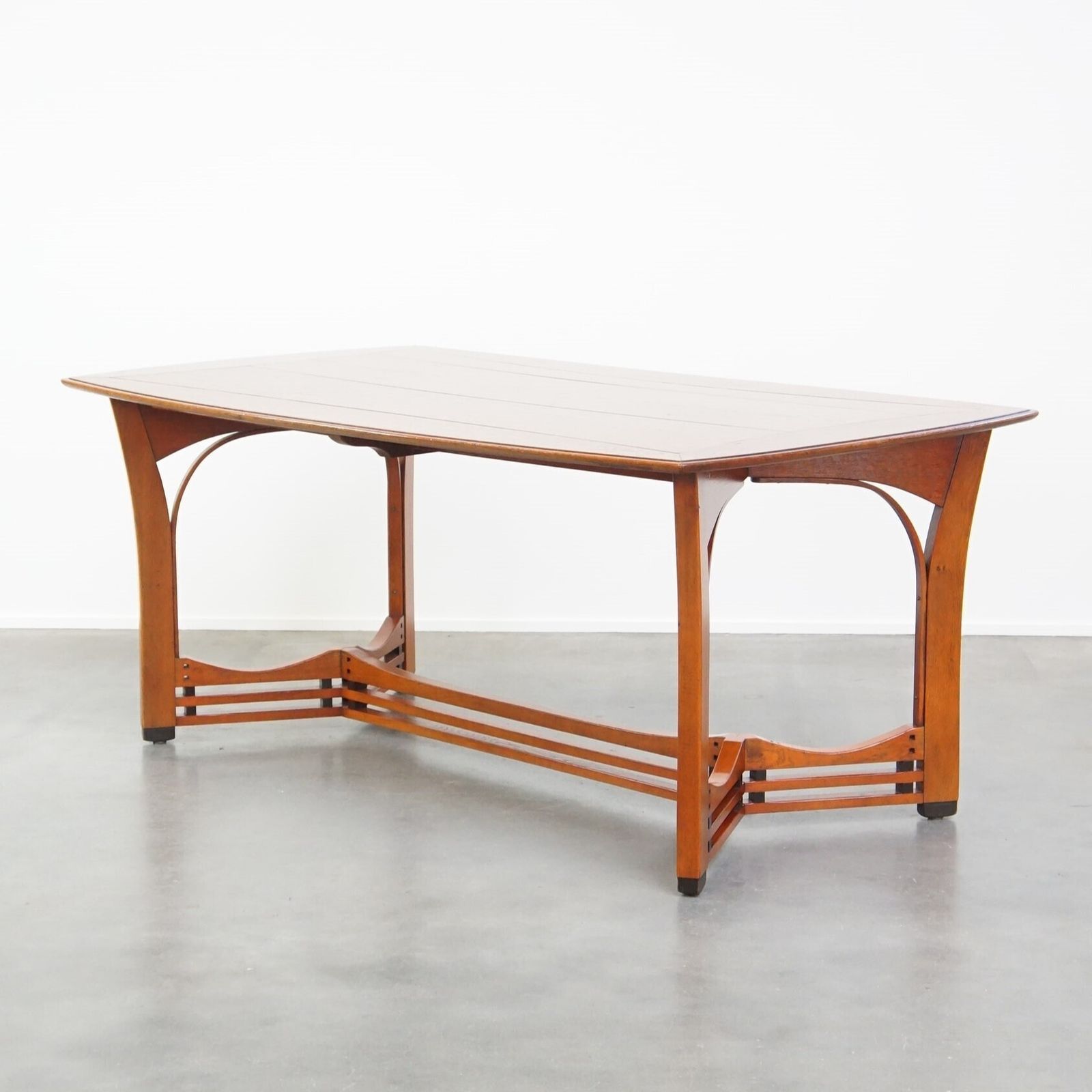 Very Nice 4 To 6 Person Art Nouveau Design Dining Table From Schuitema With Beautiful Details