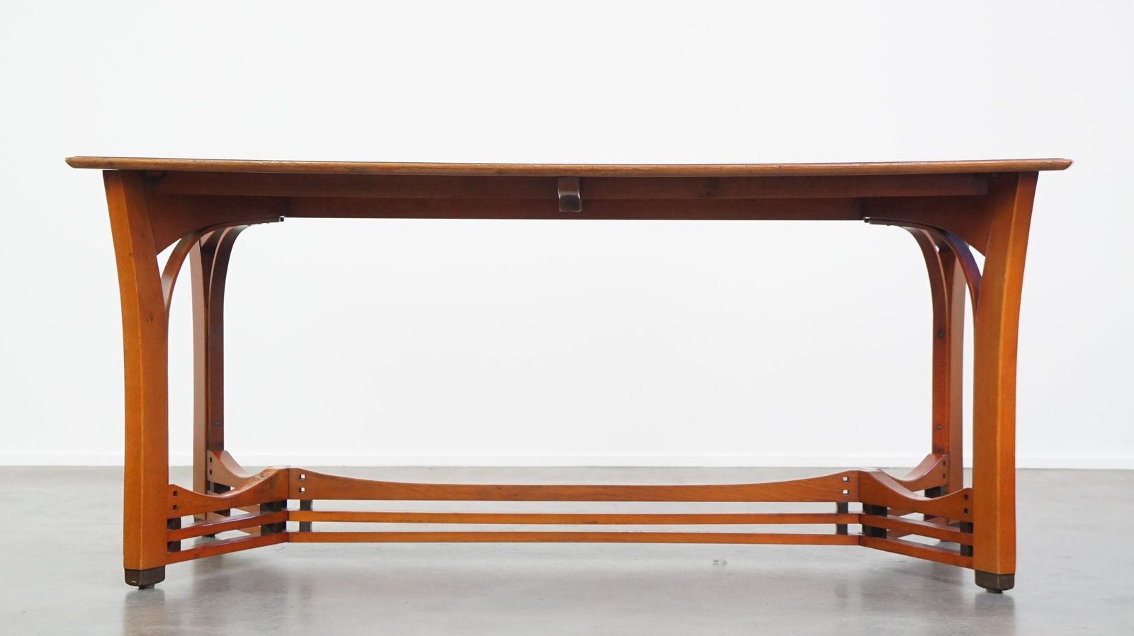Very Nice 4 To 6 Person Art Nouveau Design Dining Table From Schuitema With Beautiful Details photo Furniture