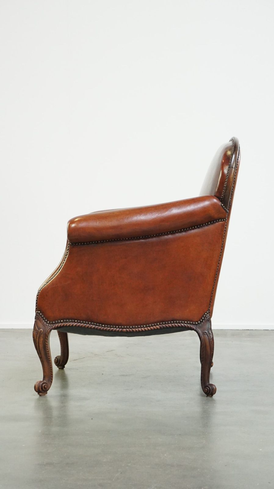 Fully Restored Antique Sheepskin Armchair photo 2075.6027999999997