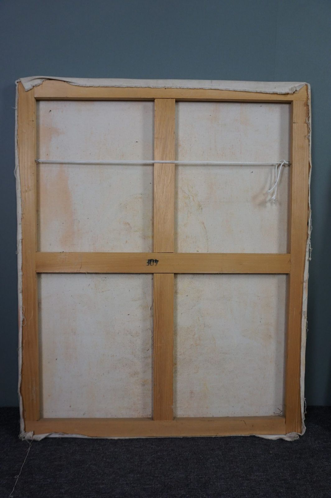 photo furniture Set Grote Schilderijen, Torso Op Doek, Griekse Voorstelling