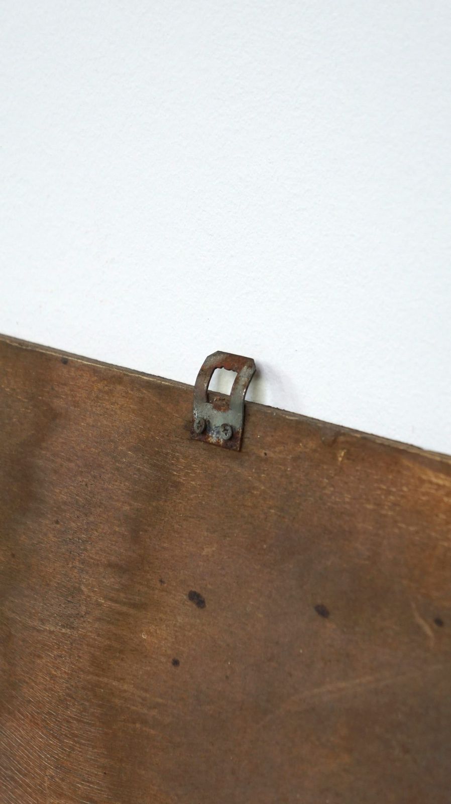 Antiek Reclamebord, Met De Hand Geschilderd Op Hardboard photo buy