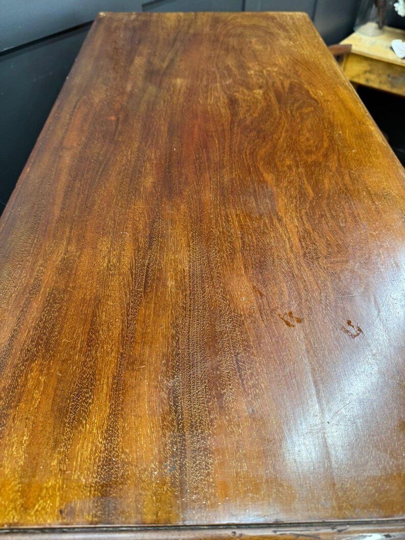photo furniture Antique Walnut Linen Cabinet / Clothes Cupboard / Drawers And Cupboard