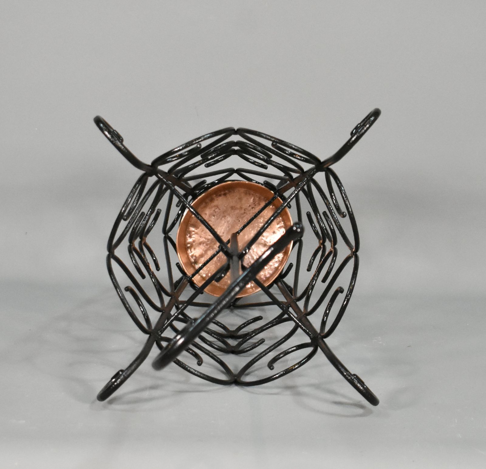 photo buy French Umbrella Stand In Wrought Iron 1950s