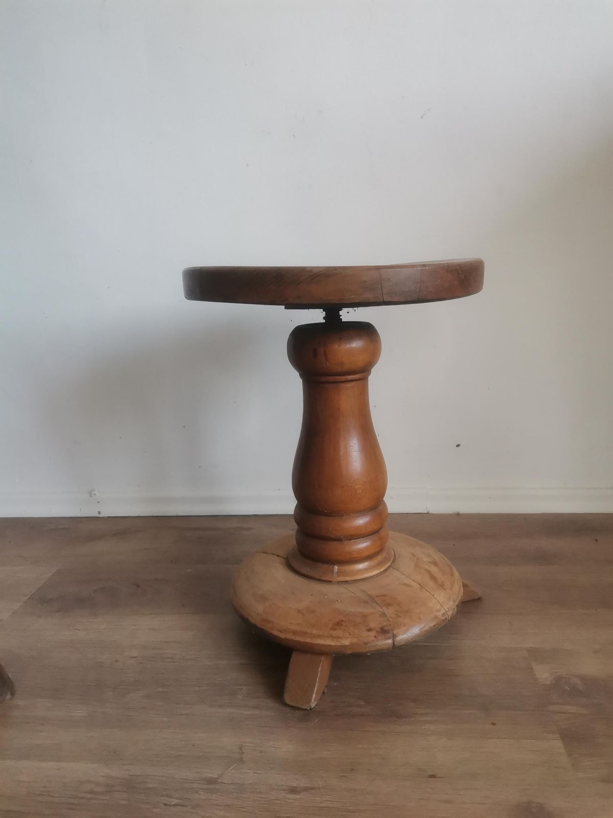 Original Thonet Piano Stool Quality Bentwood Hand Made Seat Thonet Chair Vintage photo vinterior