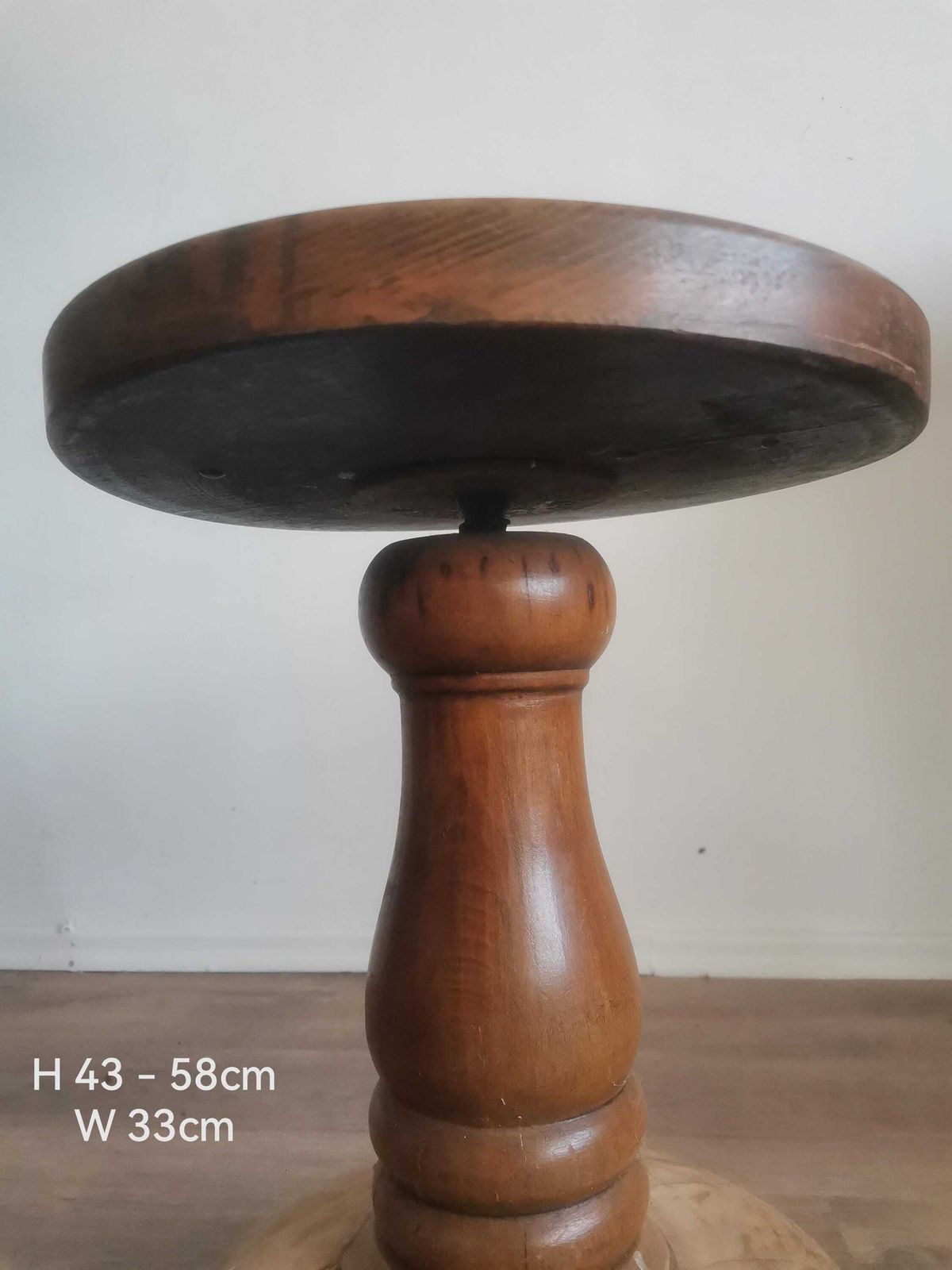 photo for sale Original Thonet Piano Stool Quality Bentwood Hand Made Seat Thonet Chair Vintage