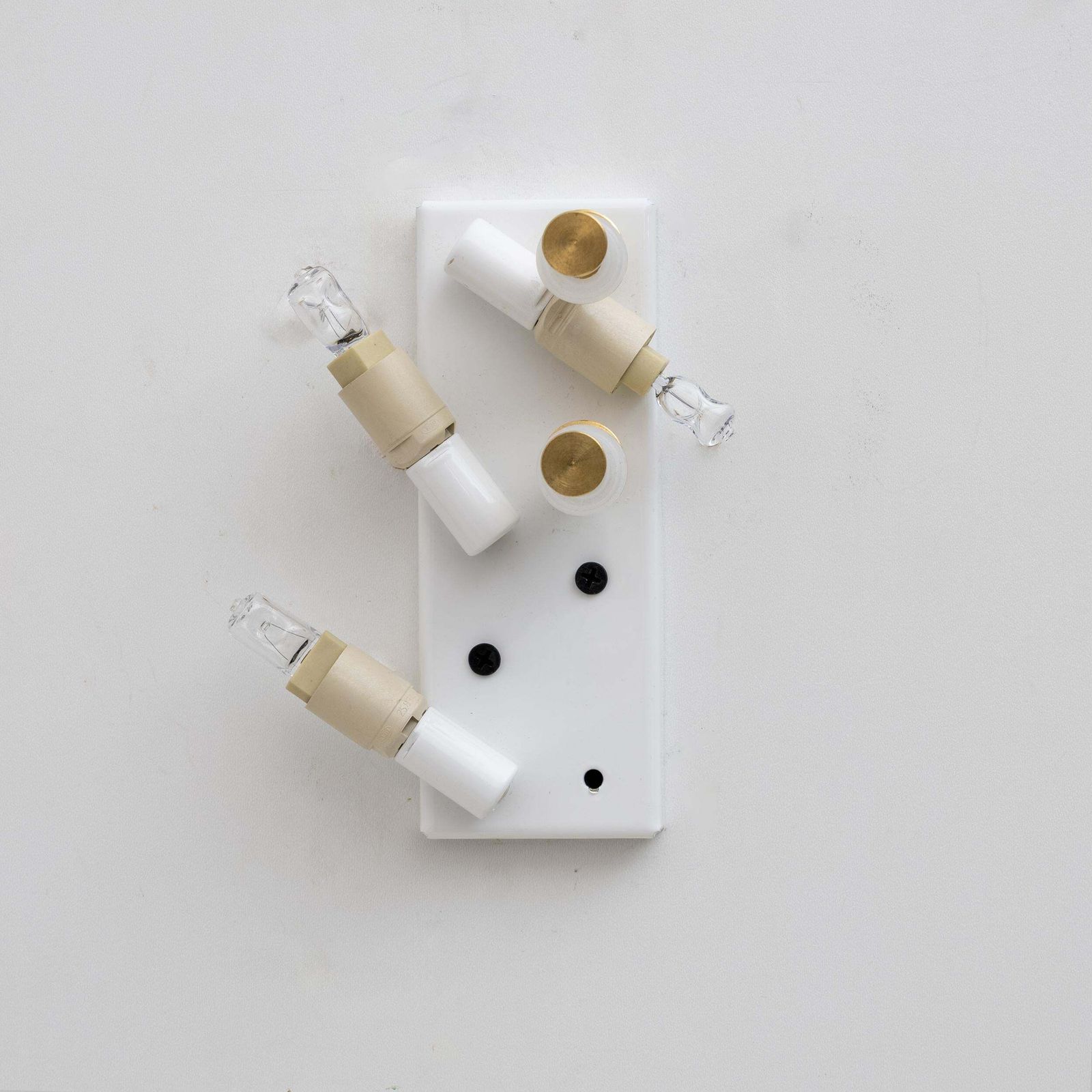 2967.0 Pair Of Art Deco Murano Glass Sconces With Gold Texture, Italy, 21st Century photo
